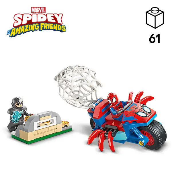 Spidey pe motocicletă vs. Rhino